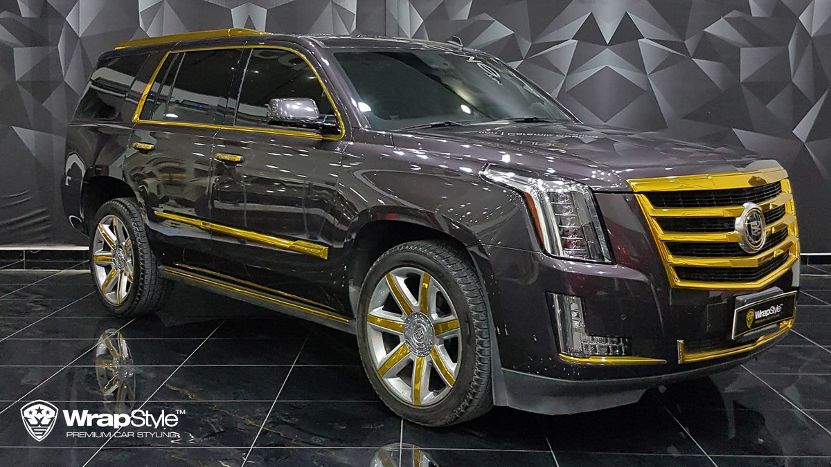 Cadillac Escalade - Chrome Gloss wrap - cover