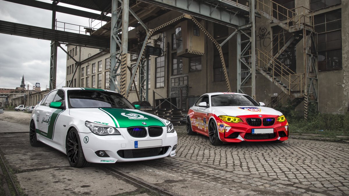 BMW M2 / BMW 535i - Dubai Police / New York Fire Department Wrap - cover