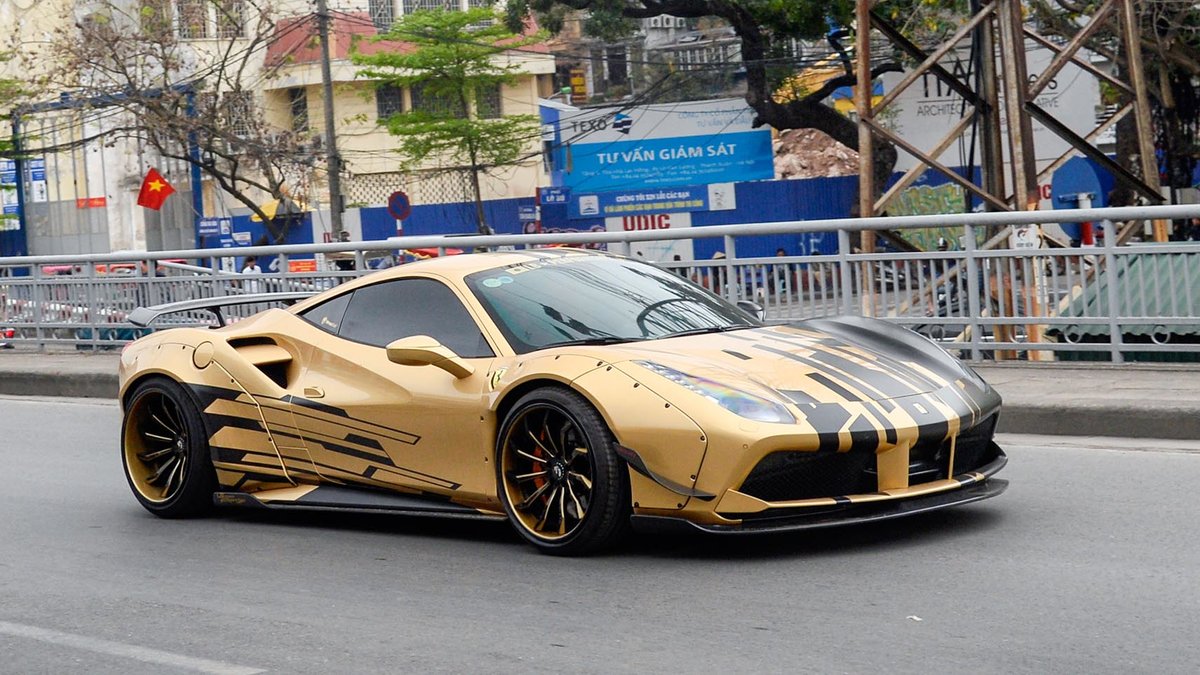 Ferrari 488 GTB - Liberty Walk design - cover