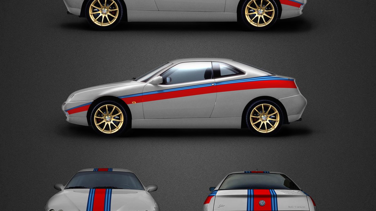 Alfa Romeo GTV - Martini stripes - cover