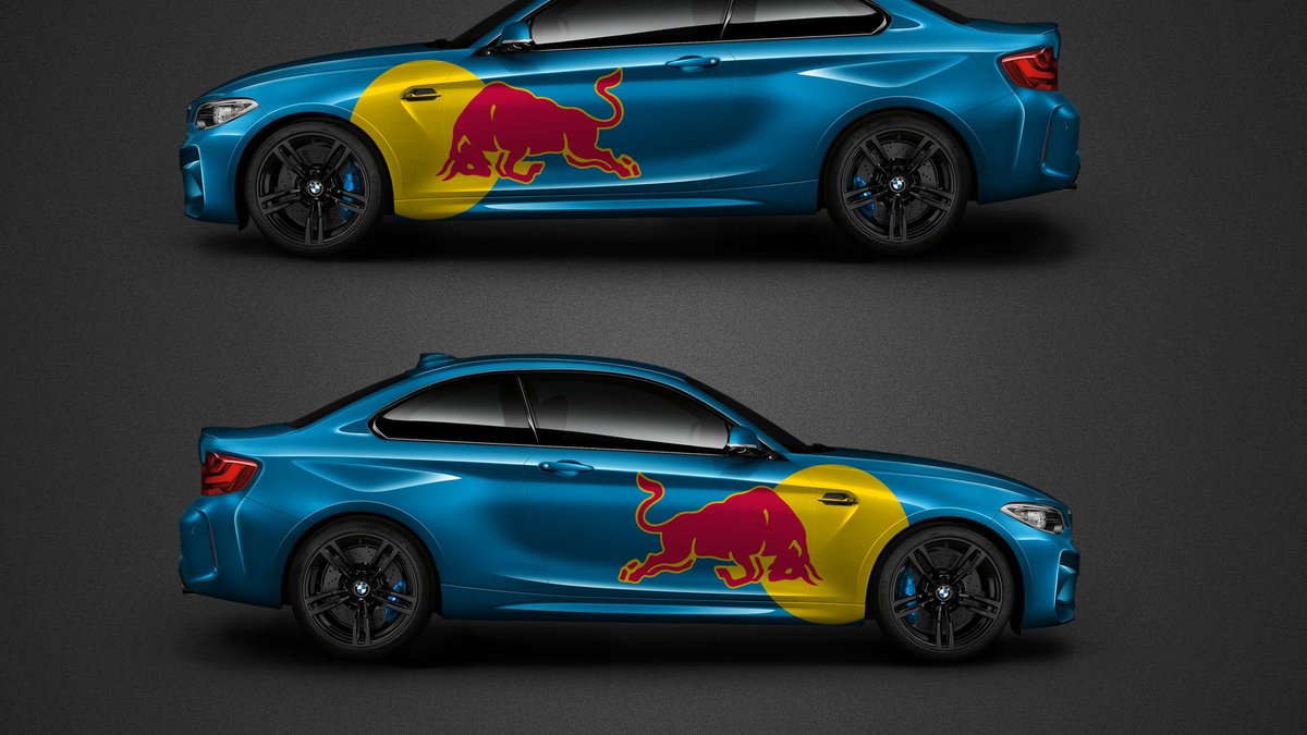 BMW M2 - Redbull design - cover