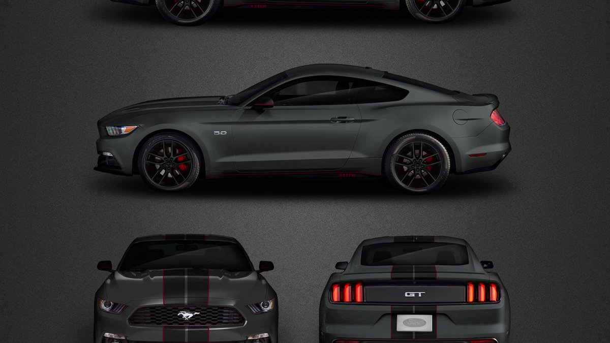 Ford Mustang - Assen Stripes design - cover