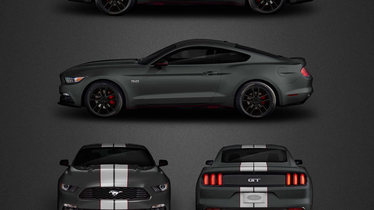 Ford Mustang - Assen Stripes design - img 1
