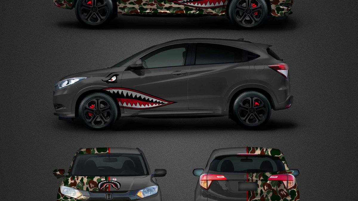 Honda Vezel - Bape design - img 1