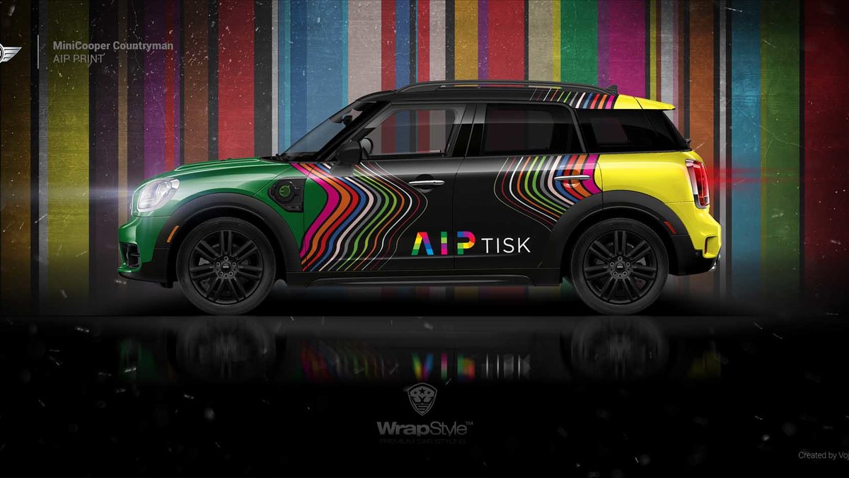 Mini Cooper Countryman - AIP Tisk design - cover