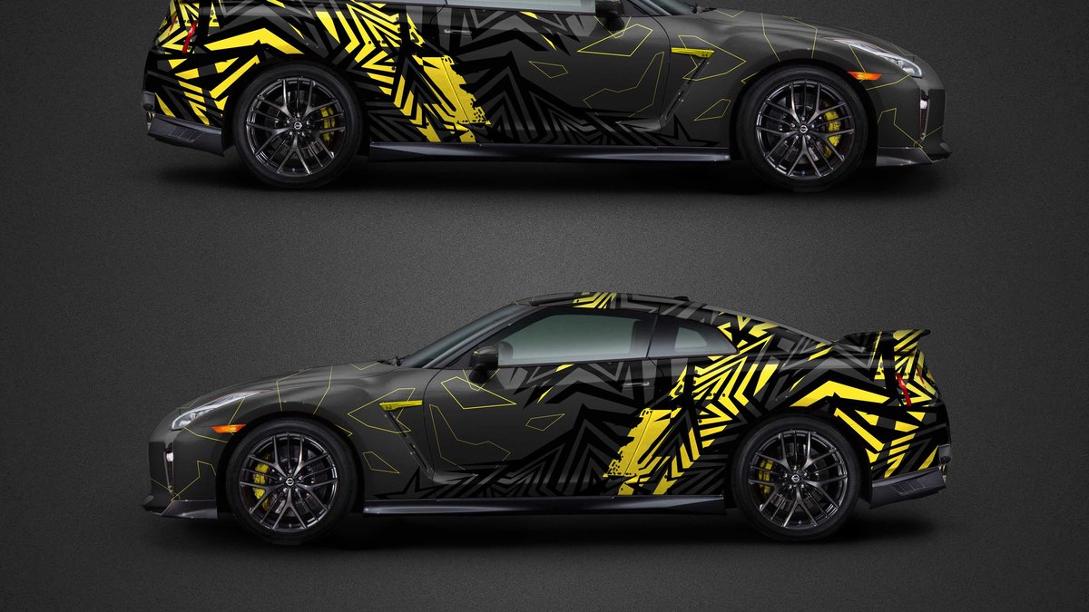 Nissan GTR - Rock It design - cover