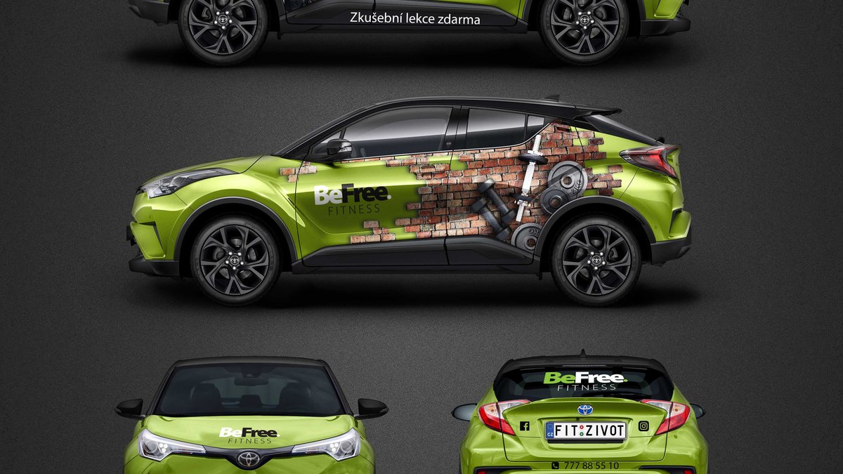 Toyota C-HR - Be Free design - cover