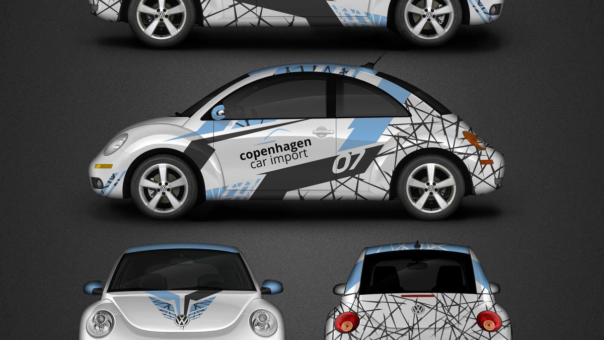 Volkswagen New Beetle - Copenhagen Car Import design - cover