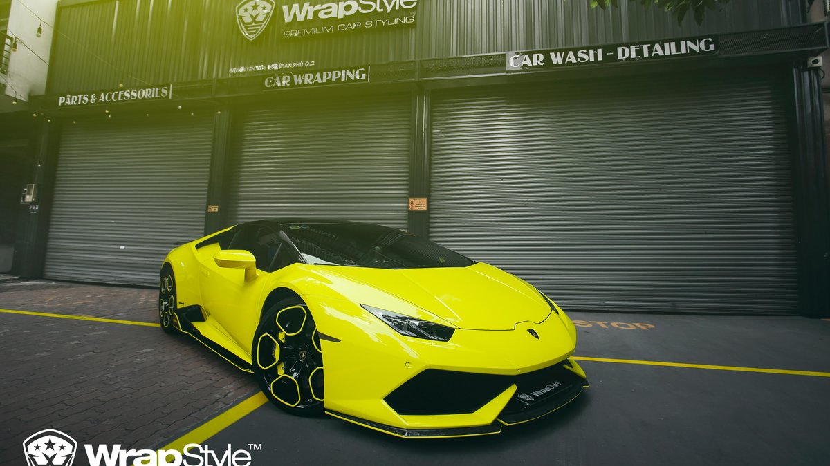 Lamborghini Huracan - Lemon Yellow wrap - img 1