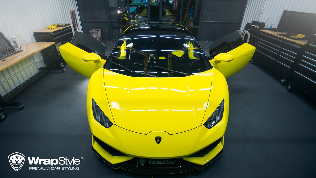 Lamborghini Huracan - Lemon Yellow wrap - img 3