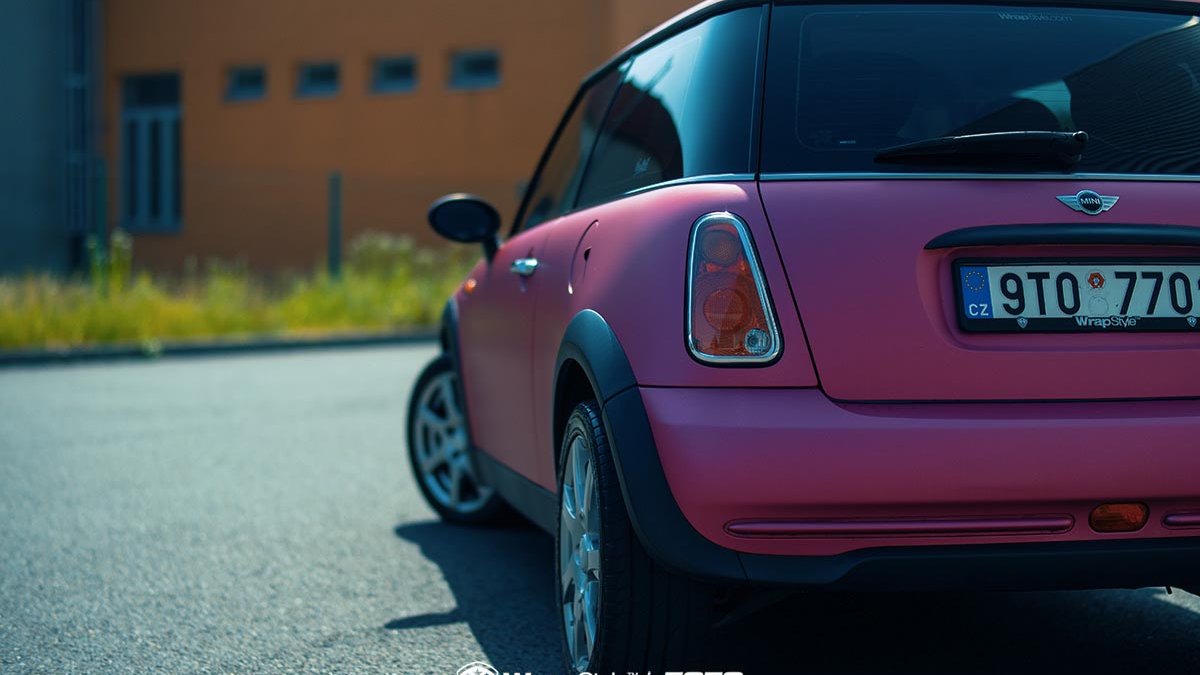 Mini Cooper - Cherry Red wrap - img 3
