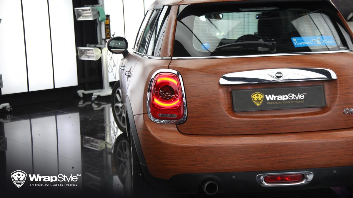 Mini Cooper One - Daimen Wood Texture wrap - img 1