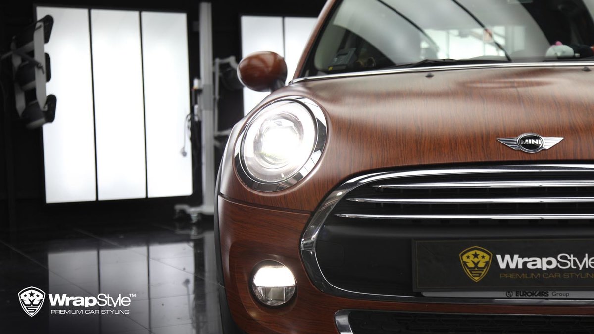 Mini Cooper One - Daimen Wood Texture wrap - img 2