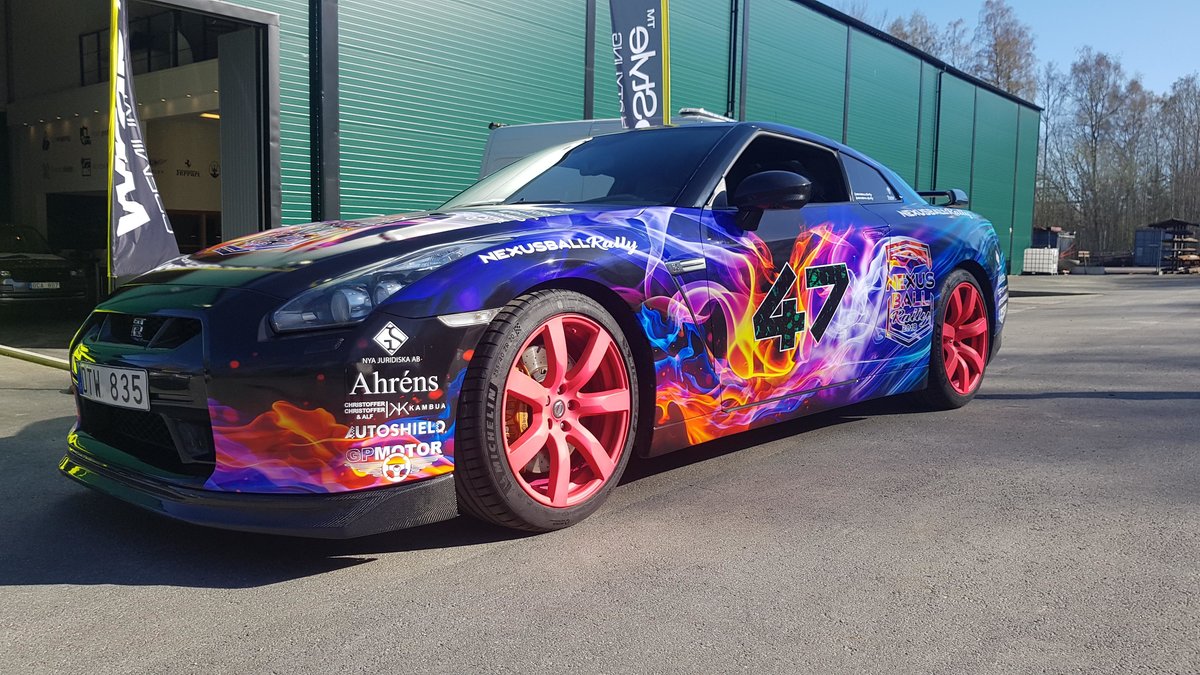 Nissan GTR - Nexus Ball design - cover