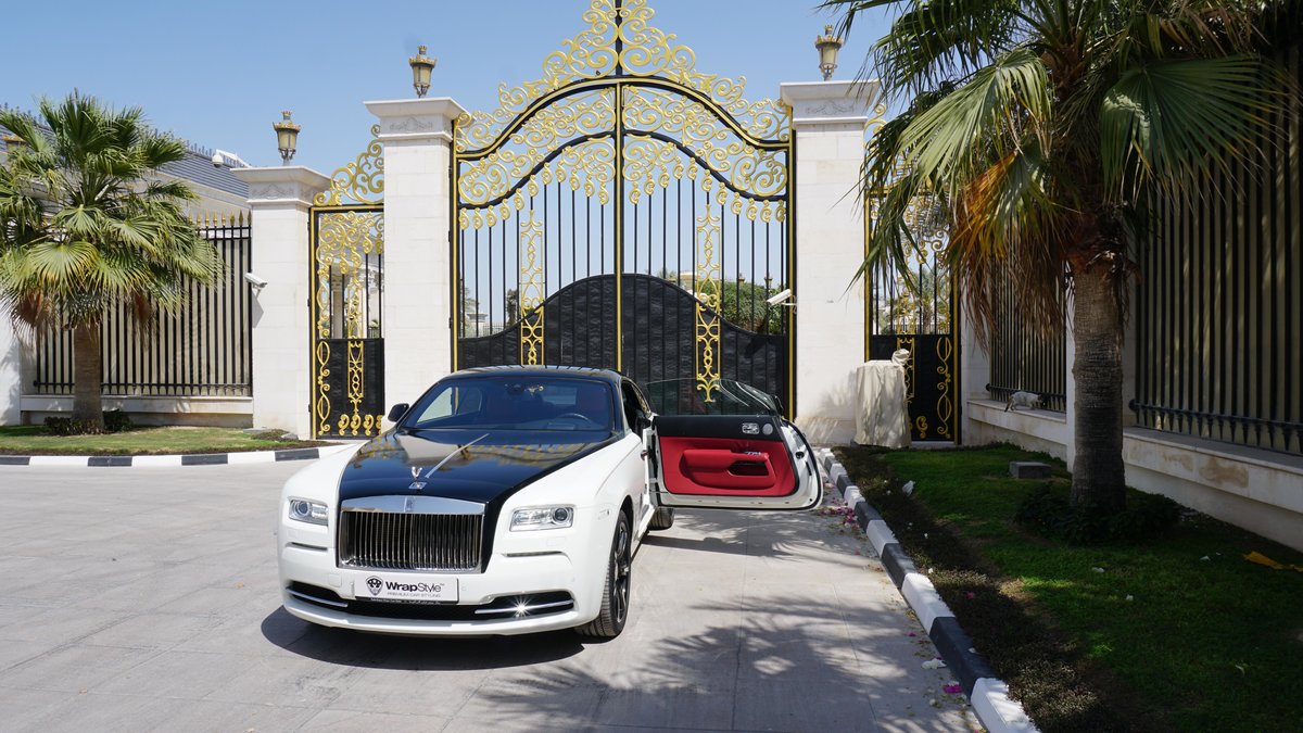 Rolls-Royce Wraith - Black Gloss Details wrap - img 1