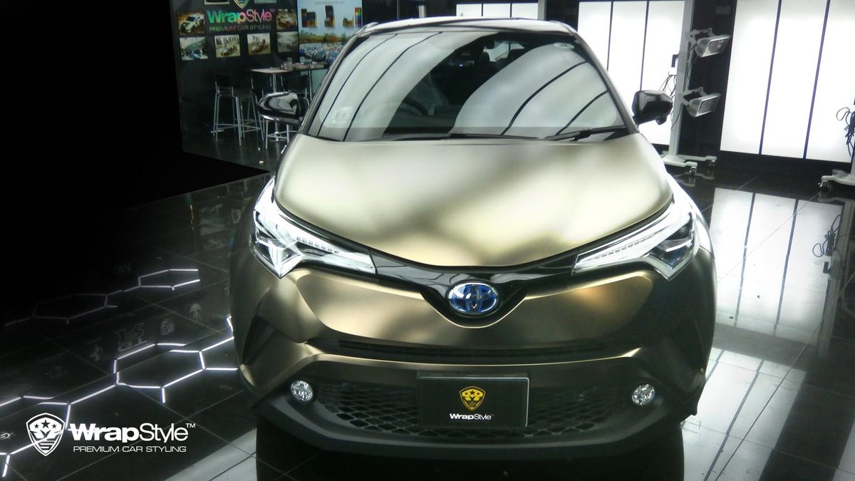 Toyota C-HR - Pearl Metal Coffee wrap - img 1