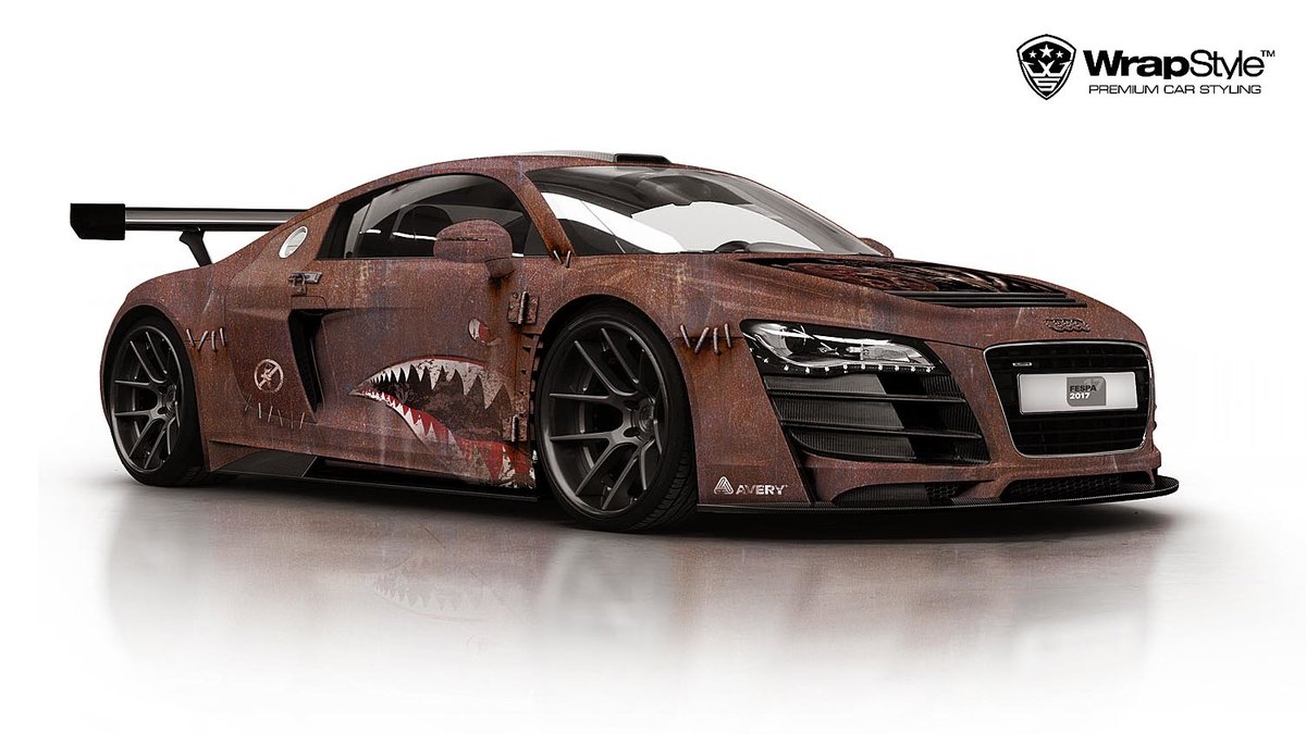 Audi R8 - Fespa 2017 Rusty design - cover