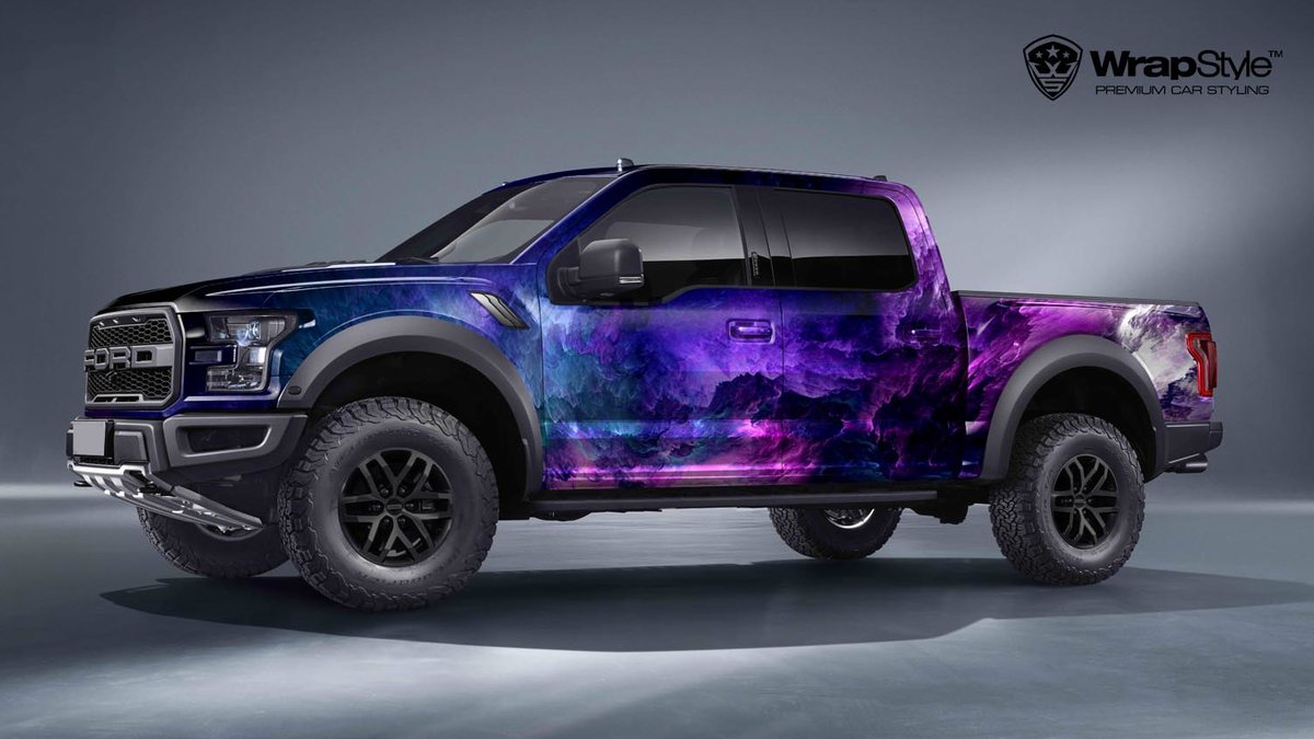 Ford Raptor - Nebula design - cover