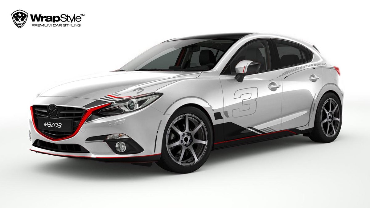 Mazda 3 - Autolaros Commercial design - cover