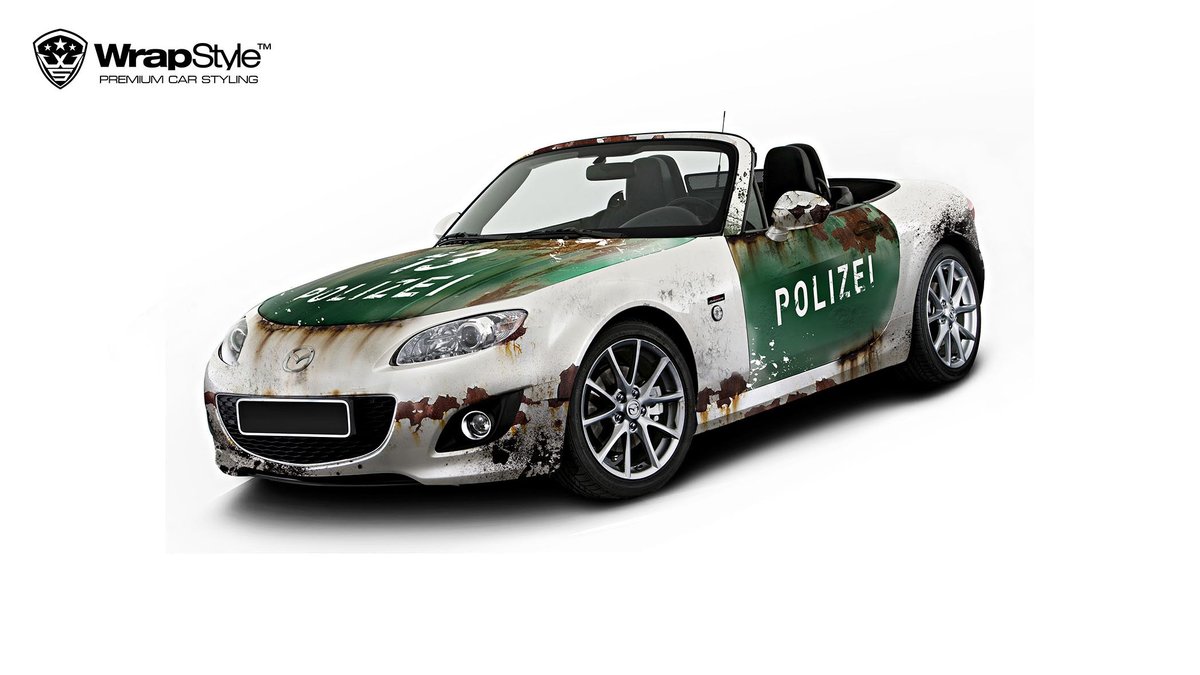 Mazda RX5 - Polizei design - cover