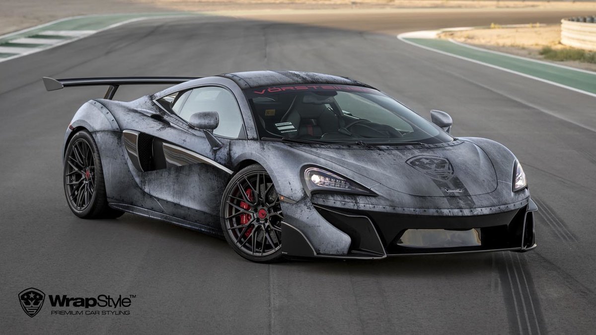 McLaren 570s - Rusty Jet design - cover