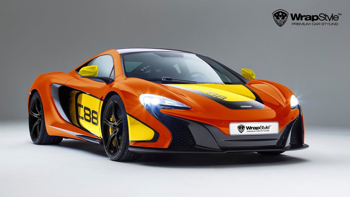 McLaren P1 - Stripes design - cover