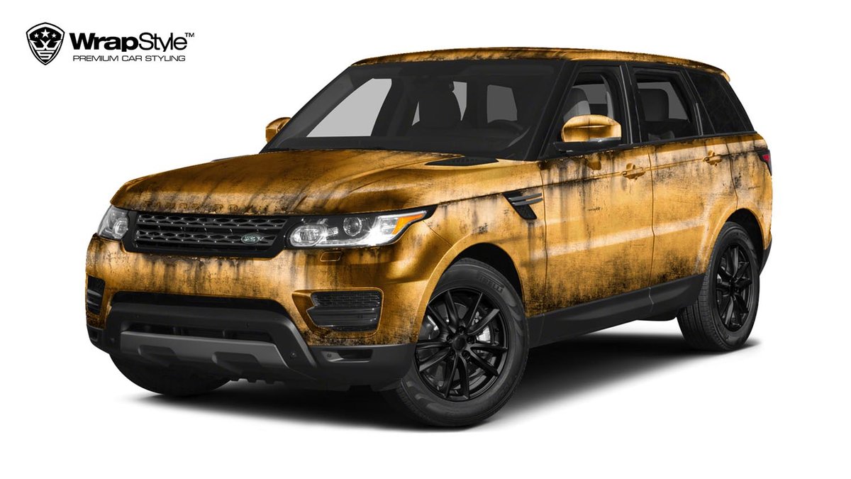 Range Rover Sport - Rusty Gold design - cover