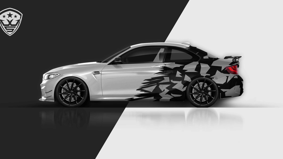 BMW M2 - Half Camo design - cover