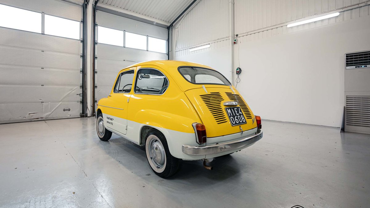 Fiat 600 - Yellow Gloss wrap - img 3