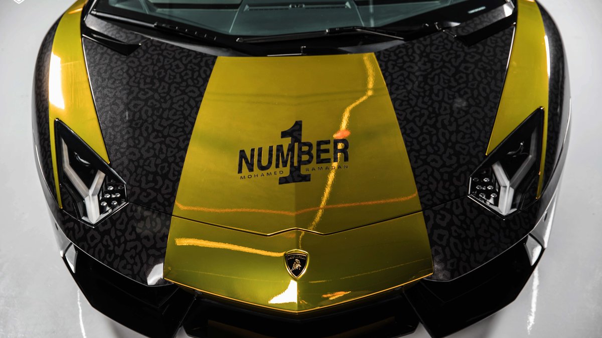 Lamborghini Aventador - Number1 wrap - img 1