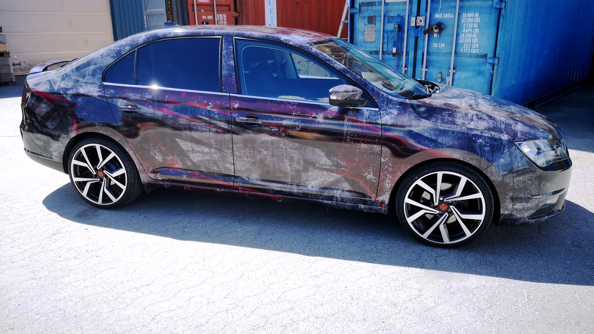 Seat Toledo - The Smell Of Blood design - cover