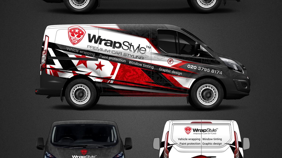 Ford Transit - Custom Wrapstyle design - cover