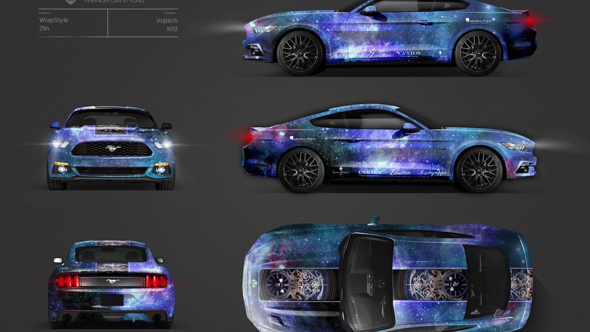 Ford Mustang GT - Galaxy Camouflage - cover