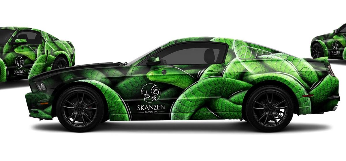 Ford Mustang - Skanzen Terarium Mamba design - cover