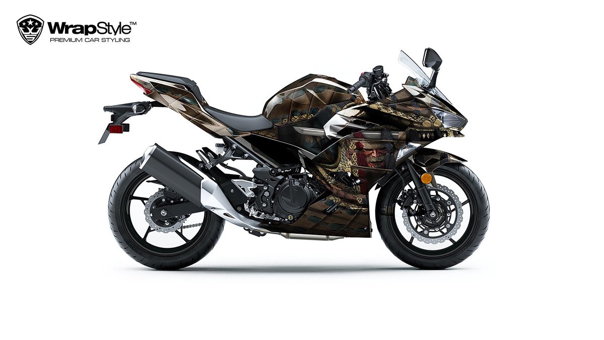 Kawasaki Ninja 400 - Samurai design - cover