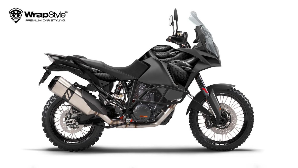 KTM Adventure 1290 S - Mamba Snake design - cover