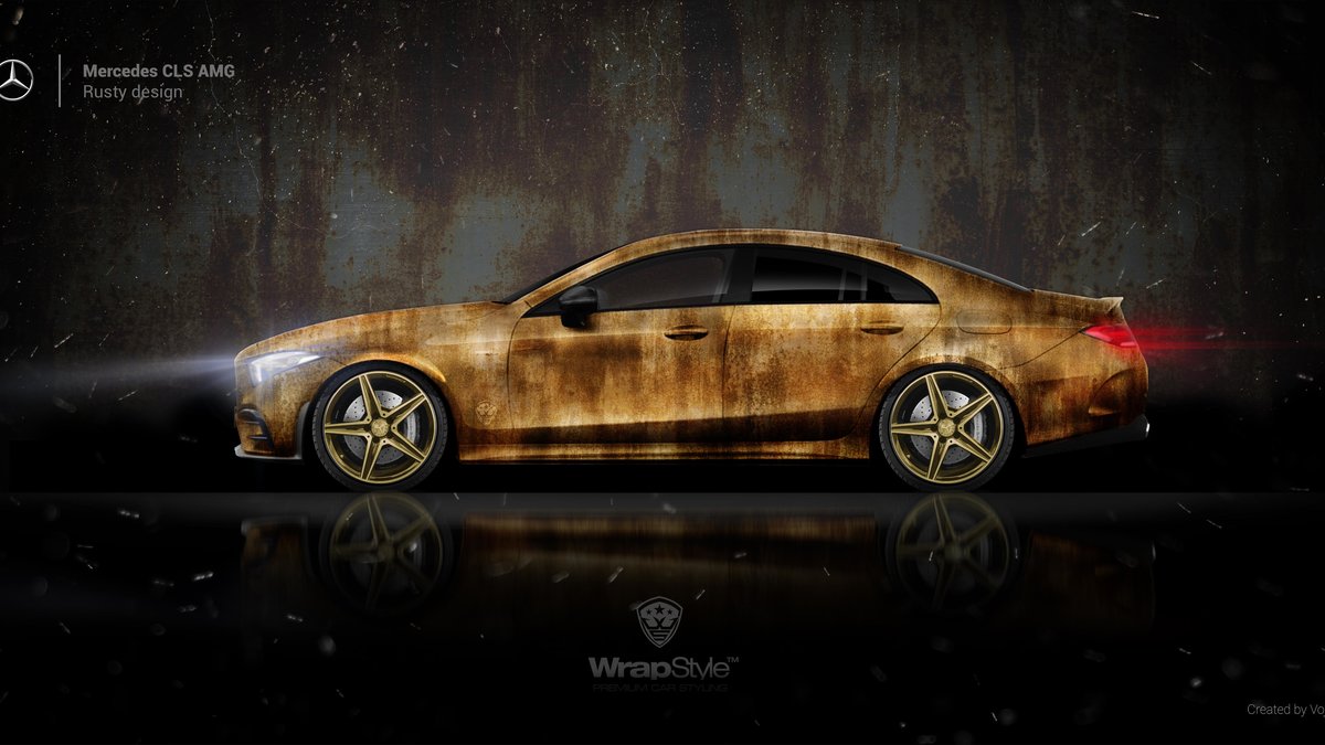 Mercedes CLS AMG - Rusty design - cover