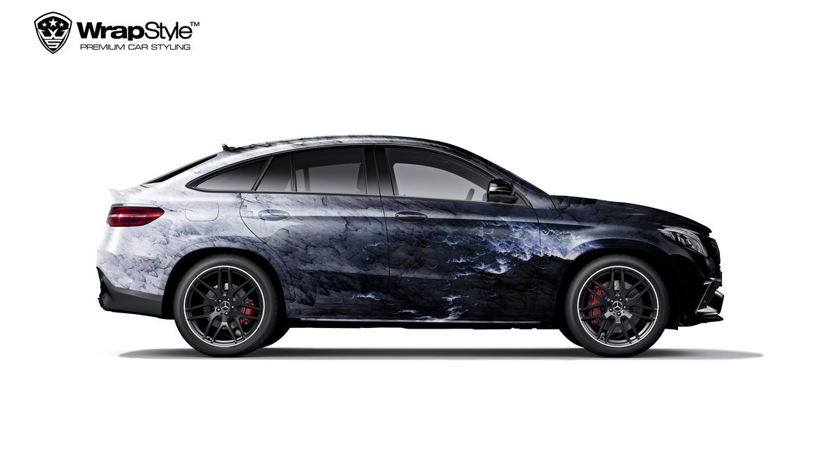 Mercedes GLE 63 - Storm Sky design - cover