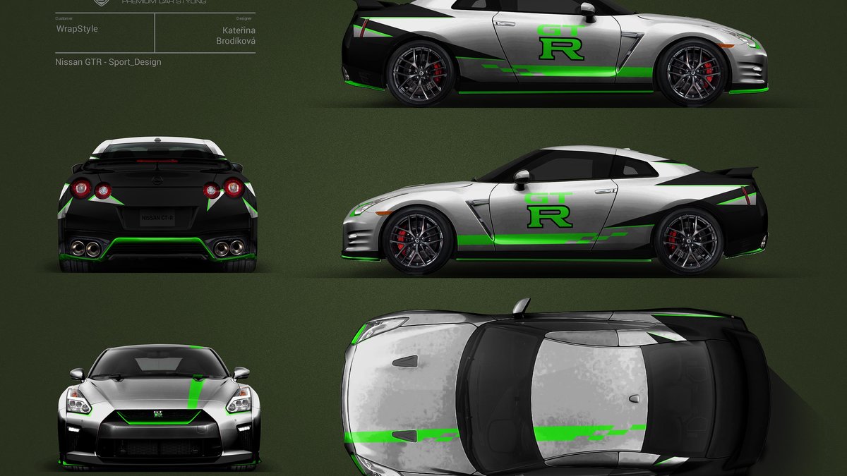 Nissan GTR - Sport design - cover