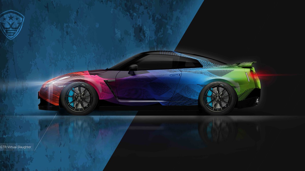 Nissan GTR - Virtual Slaughter design - cover