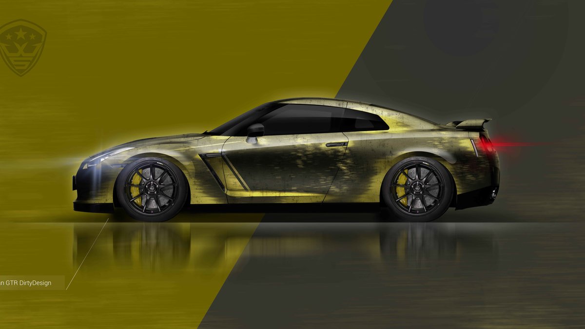 Nissan GTR - Dirty design - cover