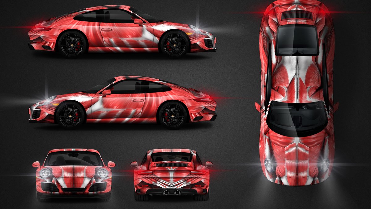Porsche 911 Carrera - Fespa 2018 Muscle design - cover