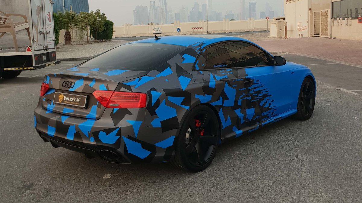 Audi RS5 - Half Camo Wrap - img 1