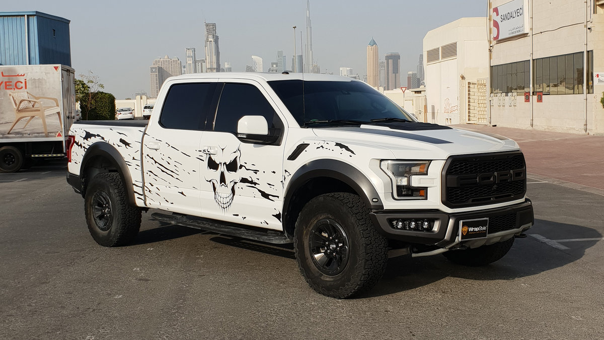 Ford Raptor - Skull design - img 1