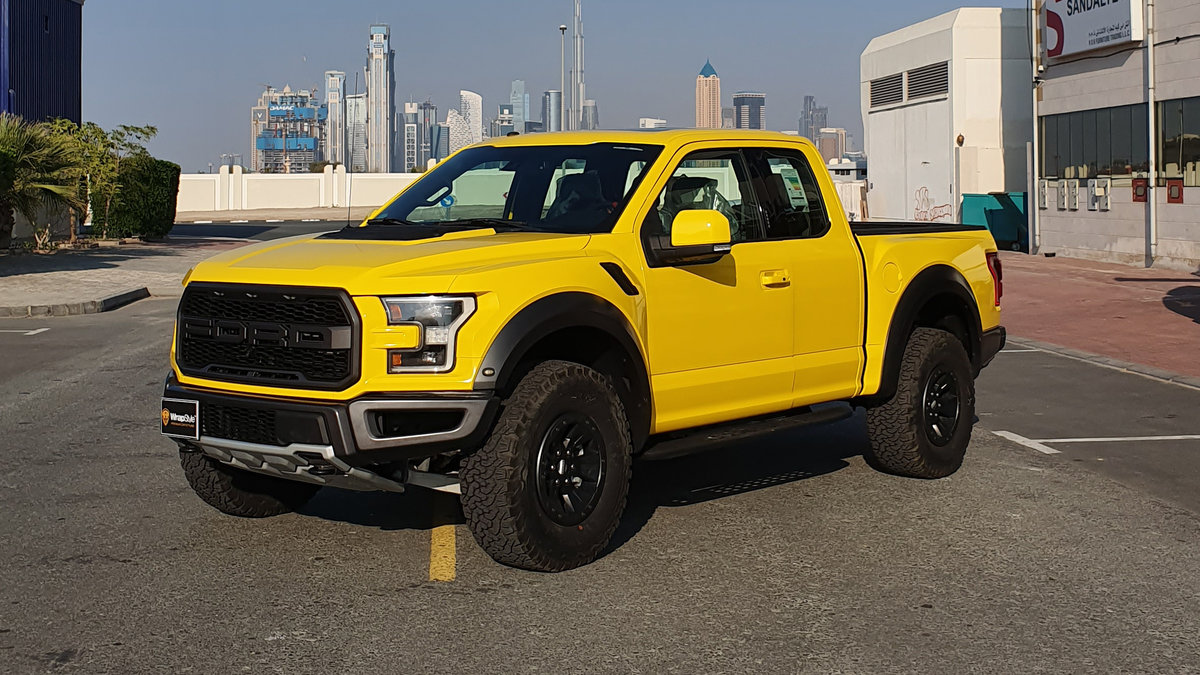 Ford Raptor - Yellow Gloss wrap - img 1