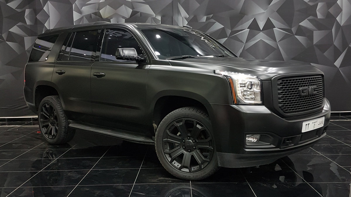 GMC Sierra - Black Matt wrap - cover