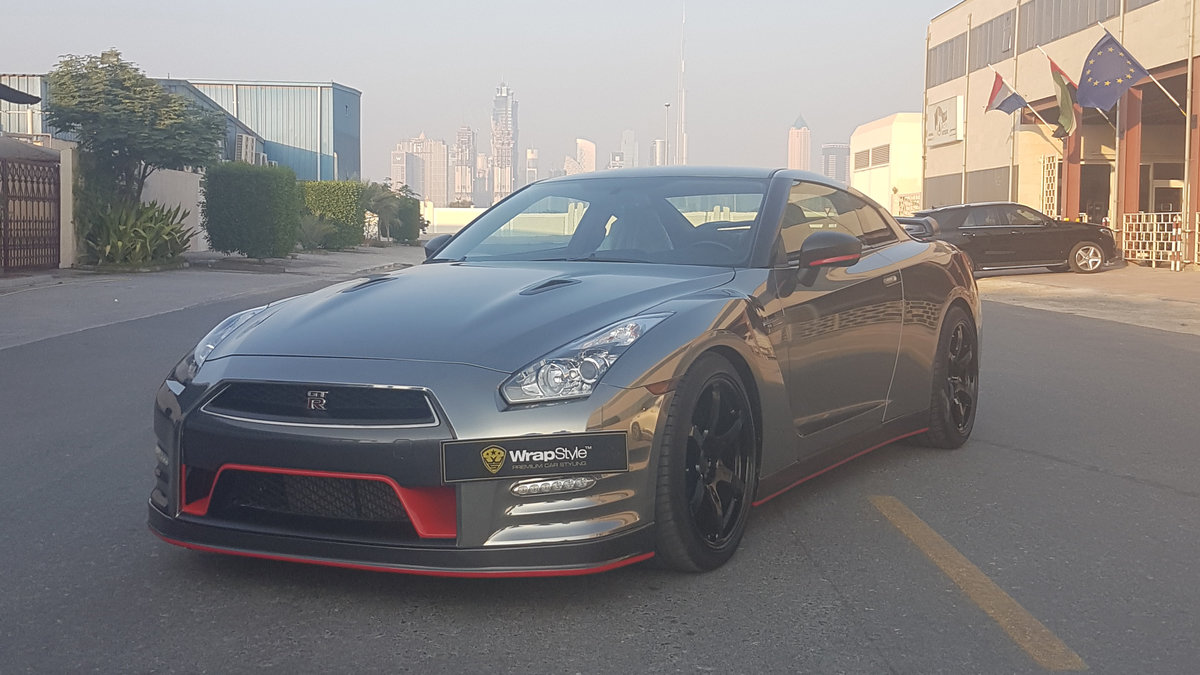 Nissan GTR - Chrome wrap - img 1