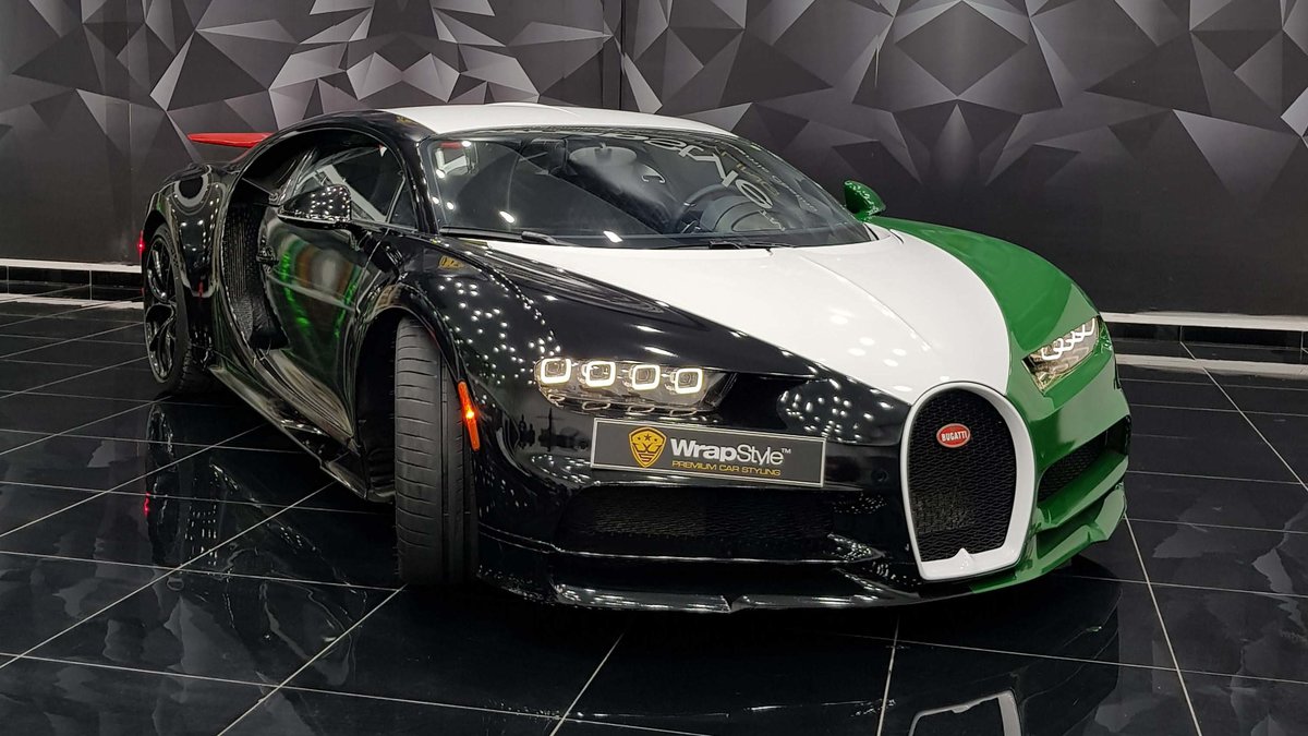 Bugatti Chiron - Stripes Wrap - cover