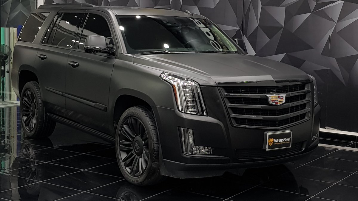 Cadillac Escalade - Black Matt wrap - cover