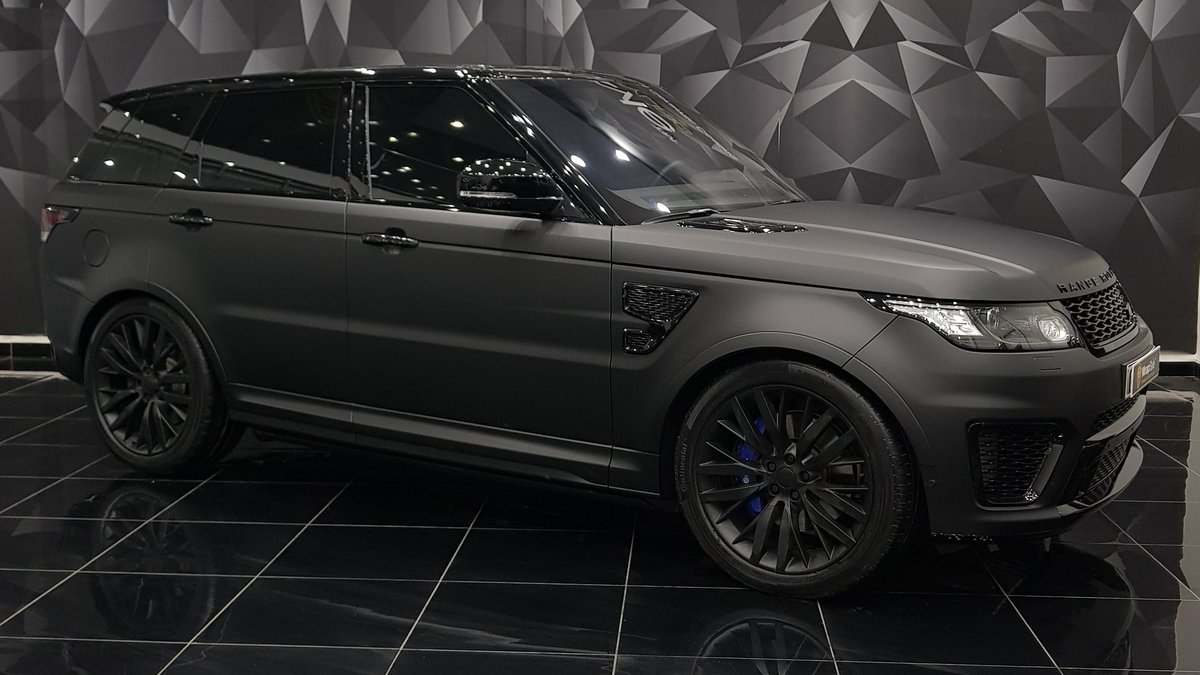 Range Rover Evoque - Black Matt wrap - cover